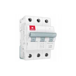 Havells Euro-II 6A Three Pole C Curve MCB, DHMGCTPF006-31