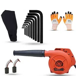 Walkers 800W Plastic Red Electric Air Blower with Carbon Brushes, Gloves &a; 10 Pcs Allen Key, WKCB305-image-98