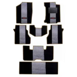Elegant Edge Black &a; Grey Carpet Car Mat Set for Maruti Ertiga 2012-2017-picture-25