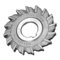 Indian Tools 3.1/2 inch 1/4 inch Straight Teeth Type-B Side &a; Face Cutter-picture-48