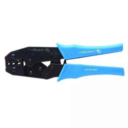 Hogert Technik HT1P194 220 mm Stainless Steel Black &a; Blue Crimping Tools-picture-2