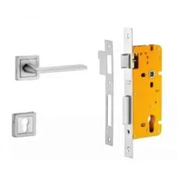 Dorset ML Series Ceto Stainless Steel Door Handle Lock Set with (Pack of 4)-image-54