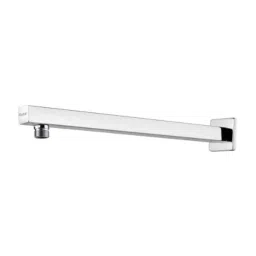 Ruhe 18 inch Stainless Steel Chrome Finish Wall Mounted Square Shower Arm with Flange, 14-0102-06-picture-27