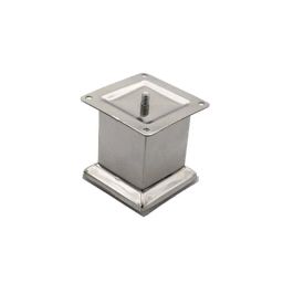 RAB 2 inch Stainless Steel Silver Matt Finish Square Sofa Leg, SQR 50-image-42