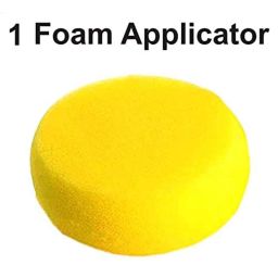 Kangaroo 1kg Carnauba Wax Car Polish, 1kg High Gloss Dashboard Polish &a; 2 Foam Applicator Combo image 3