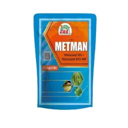 EBS Metman 250g Metalaxyl 8% &a; Mancozeb 64% WP Fungicide for Against Downy Mildew, Late Blight, White Rust, Damping Off &a; Leaf Blight-19