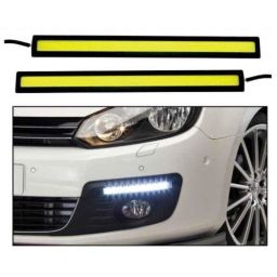 A4S 2 Pcs White Ultra Bright Daytime Running Light Set, ASTLO007-37