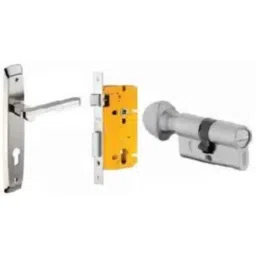Dorset ML Series Art 70mm Stainless Steel Patina Finish Door Handle Lock Set with Coin &a; Knob-picture-12