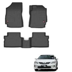 Kozdiko Thermoplastic Polyolefins 3D Life Long Car Floor Mat Set for Toyota Corolla Old Altis-picture-25