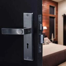 Voltizi Fasino Stainless Steel Brass Antique Finish 6 Lever Double Stage Mortise Door Lock Set with 3 Keys-image-11