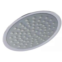 Cera 200mm Round ABS Silver Wall Mount Overhead Rain Shower, F7010604AB-5