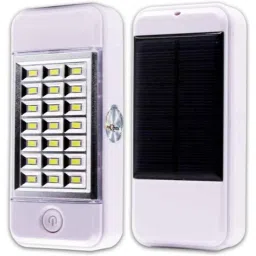 Pick Ur Needs 30W White ABS Floor Mounted Solar Emergency Wireless Solar Lantern with Power Bank &a; 21 SMD LED-picture-5