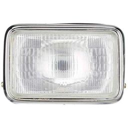 Uno Minda 35W Hard Coated Lens Head Light with Dome for Hero CD100, HL-5132AM-24