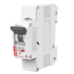 Goldmedal Allessio 1M 25A Single Pole MCB, 02305GR-44