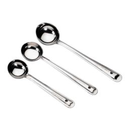 Elegante Combo of 1, 2 &a; 3 No. Stainless Steel Ladle, SL-016 (Pack of 2)-18