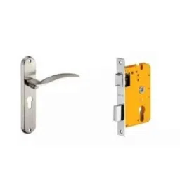 Dorset HL Series Celio 8 inch Stainless Steel Door Handle Lock Set with Mortise Latch (Pack of 4)-image-51