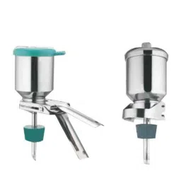 Axiva 300ml Stainless Steel Small Stem Membrane Filter Funnel, FFSS 47SM-image-62