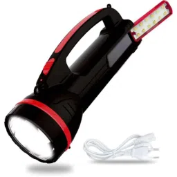 Pick Ur Needs 100W Red Dual Power Battery Rechargeable Torch with Lamp, EL-6634-picture-45