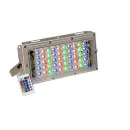Daybetter 50W Plastic Multicolour LED Outdoor Waterproof Brick Flood Light with Remote-44