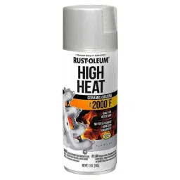 Rust-Oleum 248904 340g Flat Aluminum High Heat Spray Paint-25