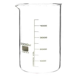 ABGIL 5000ml Borosilicate Glass Tall Form Beaker with Spout, ABG728-picture-19