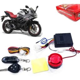 Auto Pearl 12V Black Two-Way Anti Theft Motorcycle Alarm Kit with 2 Pcs Remote for Gixxer Special Edition-picture-7