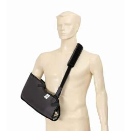 IGR Cotton Grey Pouch Arm Sling for Fracture, IGR-R-021, Size: L-32