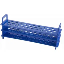 Abdos Polypropylene Reinforced 31 Places Blue Test Tube Rack, P20702 B-picture-25