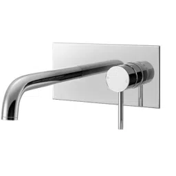 IRIS Brass Chrome Finish Wall Mounted Sink Mixer, PREST3207-11