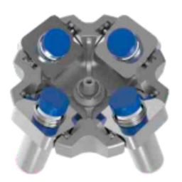 Neuation 15ml Centrifuge Round Bottom Tube 4 Adaptor, LC01 15E-26