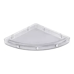 Implemental 8x8 inch ABS Wall Mount Bathroom Corner Shelf-25