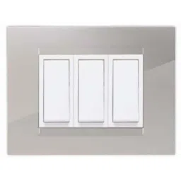 GreatWhite Fiana 9 Module PVC Silver Modular Twin Plate, 20609-SL (Pack of 10)-picture-10
