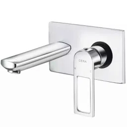 Cera Winslet Stainless Steel Single Lever Basin Mixer with Solid Flange, F1099472-image-10
