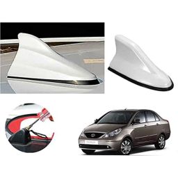 Auto Pearl ABS White Universal Replacement Shark Fin Car Roof Antenna For Tata Indigo-image-74