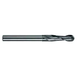 Totem F150 7mm 2 Flute TiAlN Coated Regular Length Ball Nose Solid Carbide End Mill, FBK0500304, Overall Length: 63 mm-image-16