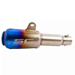 Ra Accessories Blue 37.6 cm 11.4 cm One Silencer With Screw Bajaj Discover 150 Sc Project Long Silencer Exhaust-picture-19