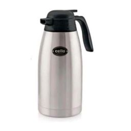 Cello Legacy 2000ml Silver Stainless Steel Vacuum Serving Pot, 405CSP0078 (Pack of 2)-picture-5