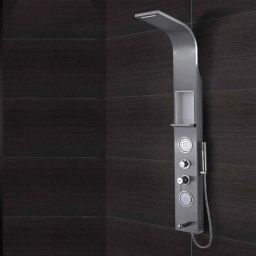 Jaquar Selfy Aluminium &a; ABS Chrome Wall Mounted Shower Panel Set,SHP-SSF-ST88158B-picture-49