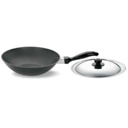 Hawkins Futura 2 Litre 26cm Nonstick Flat Bottom Stir Fry Pan with Lid, NDL 20S (Pack of 5)-picture-48