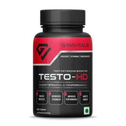 Gymvitals Testo-HD 60 Pcs Testosterone Booster Tablet, GV0005-30