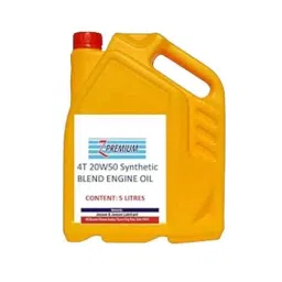 Z Premium 5 Litre 20W-50 4T Synthetic Blend Engine Oil-image-13