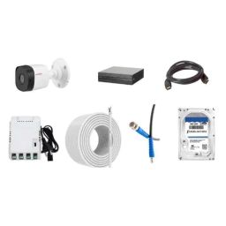CP Plus 5MP IR Indoor &a; Outdoor CCTV Combo Kit with 4Ch DVR, 3 Bullet Camera, 4Ch SMPS, 70m Copper Cable, 500GB HDD &a; Connectors-14