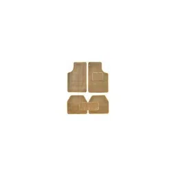 Oscar 5 Pieces Beige Carpet Car Mats Set for Honda City (2008-2014)-picture-47