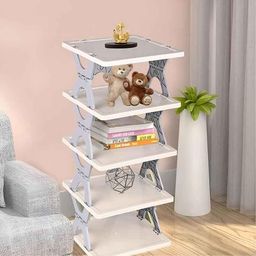 Zureni 5 Tier PVC White Stackable Rack, ZU-SO-05-image-43