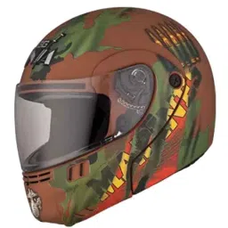 Studds Ninja 3G D2 Decor Expanded Polystyrene Matt Brown Flip Up Full Face Flip Up-Full Face Helmet, Size: Large-picture-37