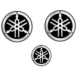 AOW Aow (Yamaha) Motorcycle Design Sticker (Pack of 3) for Yamaha FZ-28