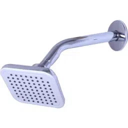IRIS GRAND 4x4 inch Brass Chrome Finish Shower Head-picture-11