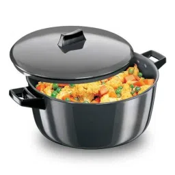 Hawkins Futura 27cm 6L Aluminium Black Hard Anodised Cook-N-Serve Bowl, HK-KW-L66-picture-11