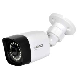 Impact by Honeywell 2MP 1080P White Plastic AHD Bullet CCTV Camera, I-HABC-2005PI-L-12