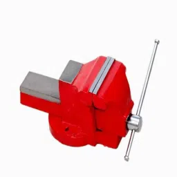 MK 152mm Cast Iron Red Fixed Base Type Bench Vice-image-75